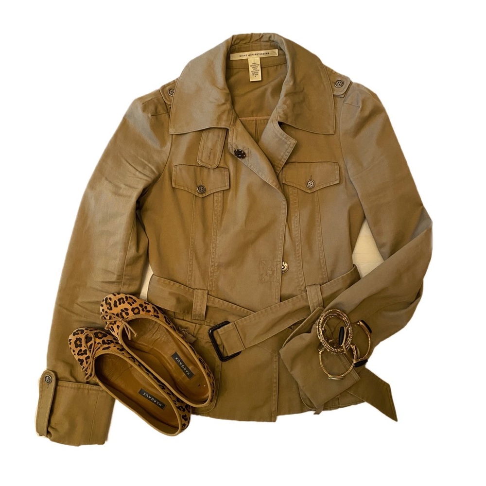 Diane von Furstenberg | Sz 4 | Safari Cargo Utility Jacket - Tara